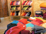Our Mohair shop : plaids, scarves, gloves, ...